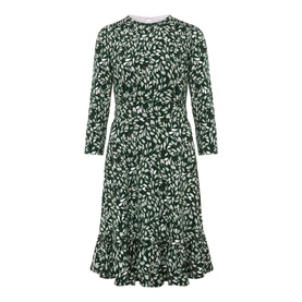 Ami Printed Jersey Dress