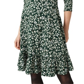 Ami Printed Jersey Dress