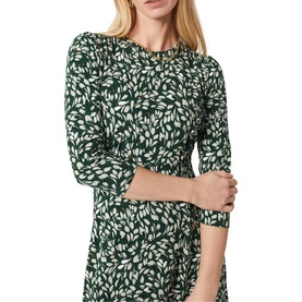 Ami Printed Jersey Dress