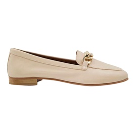 Goldsmith Chain-Trim Leather Loafers