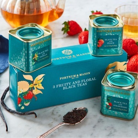 Three Mini Black Scented Teas