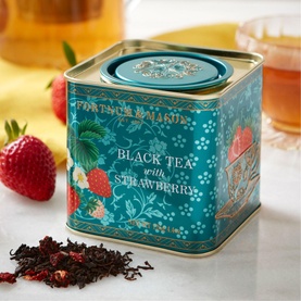 Black Tea With Strawberry Loose Leaf Tin 125g