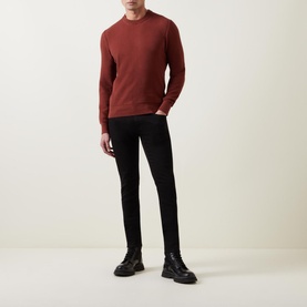 Tight Terry Mid Rise Skinny Jeans