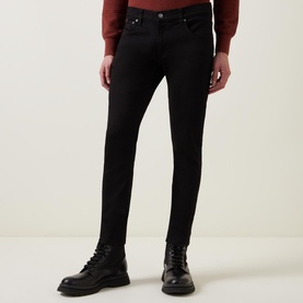 Tight Terry Mid Rise Skinny Jeans