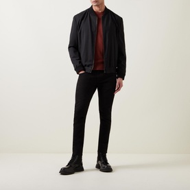 Tight Terry Mid Rise Skinny Jeans