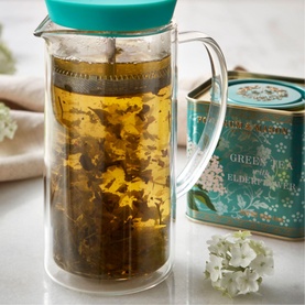 Green Tea With Elderflower Loose Leaf Tin 125g