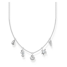 Sea Life Silver Necklace
