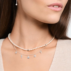 Sea Life Silver Necklace