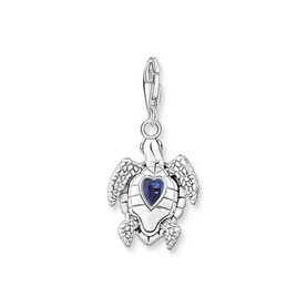 Turtle Sterling Silver Charm Pendant