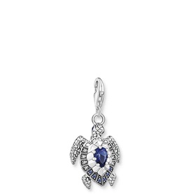 Turtle Sterling Silver Charm Pendant