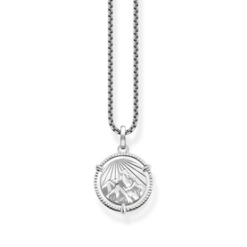Silver Elements Of Nature Necklace