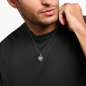 Silver Elements Of Nature Necklace