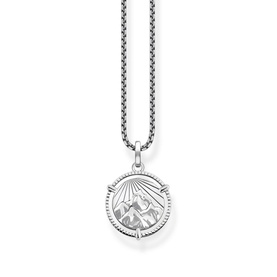 Silver Elements Of Nature Necklace