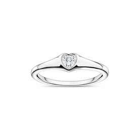 Silver Heart Ring