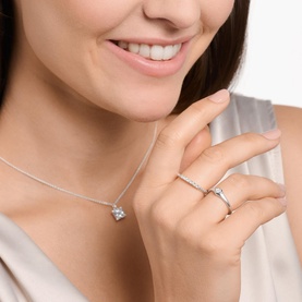 Silver Heart Ring