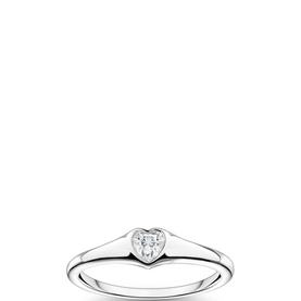 Silver Heart Ring
