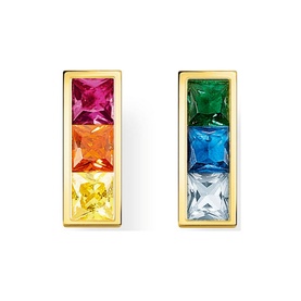 Rainbow Heritage Stone Alternate Stud Earrings