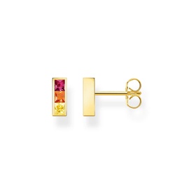 Rainbow Heritage Stone Alternate Stud Earrings