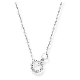 Silver Crown Necklace