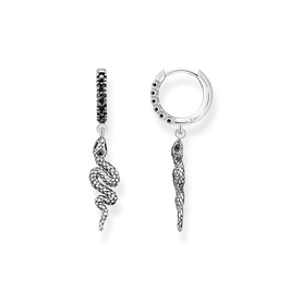 Rebel At Heart Sword & Snake Earrings