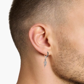 Rebel At Heart Sword & Snake Earrings