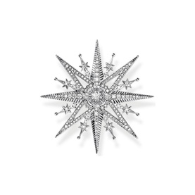 Silver Star Brooch
