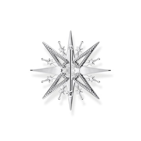 Silver Star Brooch