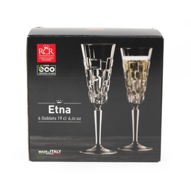 Etna Champagne Flute X6