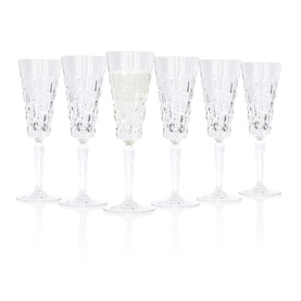 Etna Champagne Flute X6
