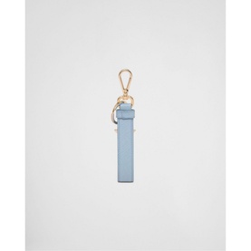 Saffiano Leather Keychain