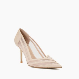 Axis Mesh-Trim Court Shoes