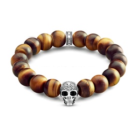 Skull with Lily Power Bracelet