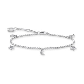 Star and Moon Charm Pendant