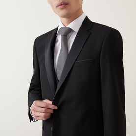 Single-Breasted Tuxedo Jacket