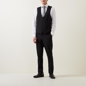 Single-Breasted Tuxedo Waistcoat
