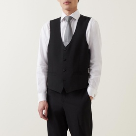 Single-Breasted Tuxedo Waistcoat