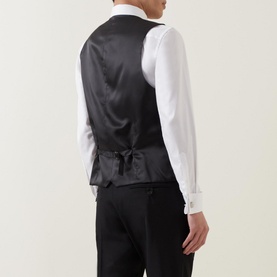 Single-Breasted Tuxedo Waistcoat