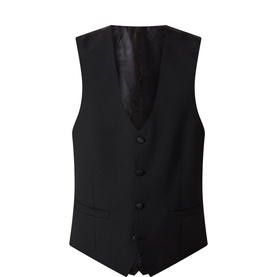 Single-Breasted Tuxedo Waistcoat