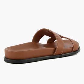 Loupa Topstitch-Detail Flat Sandals