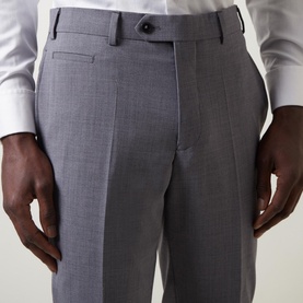 Luca Wool-Blend Suit Trousers