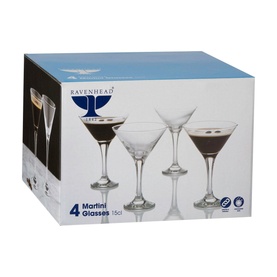 Cocktail Martini Glasses Set Of 4