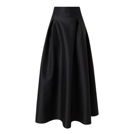Halston Taffeta Maxi Skirt