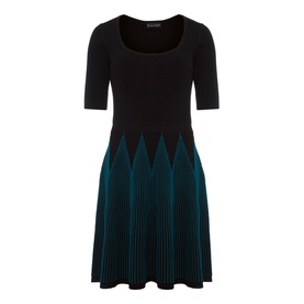Isadora Square Neck Knitted Dress