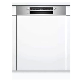 Semi-integrated Dishwasher, 60 cm, Stainless steel