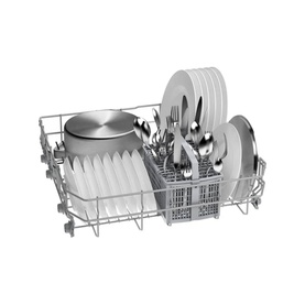 Semi-integrated Dishwasher, 60 cm, Stainless steel