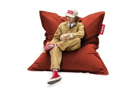 Beanbag Stonewashed Rhubarb