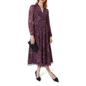 Aurora Dotted Print Dress