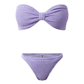 Jean Bandeau Two-Piece Bikini Set