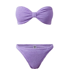 Jean Bandeau Two-Piece Bikini Set