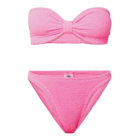 Jean Bow-Style Two-Piece Bikini Set
